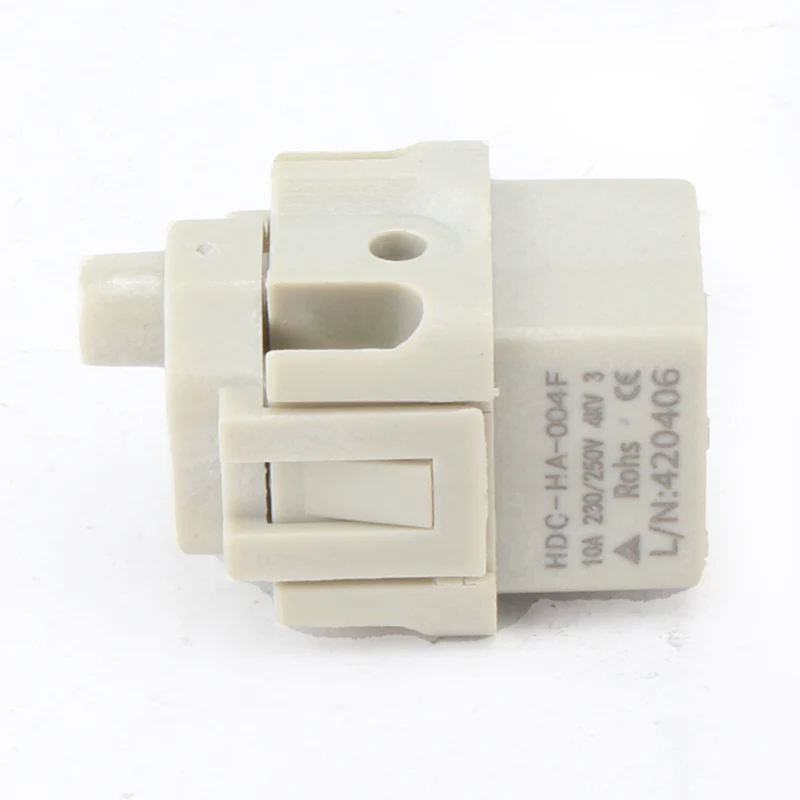 Conector para serviço pesado de inserção de 4 pinos F HA