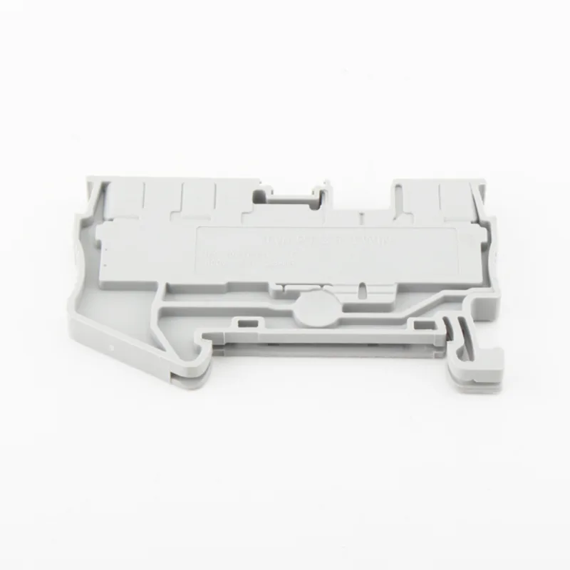 Alimentação PT4 TWIN através do bloco terminal de trilho Din