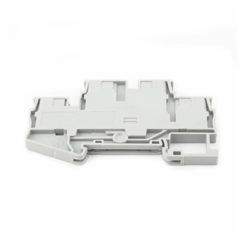 Alimentação PTTB4 através do bloco terminal de trilho Din